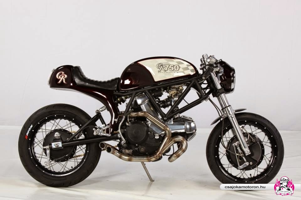 
Crazy Racers scooped first place in the Cafe Racer class with “750 CR”
