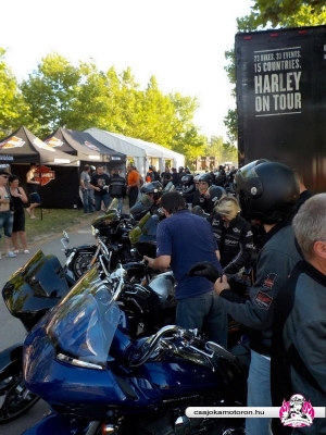 Harley-Davidson Press Ride 2016 Alsóörs