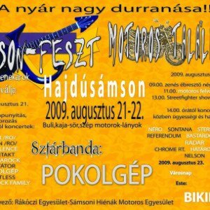 2009. 08. 21-22. - Sámson-Feszt Motoros Találkozó