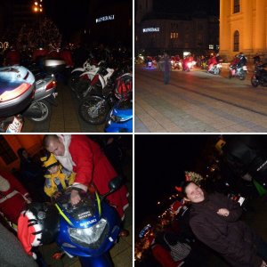 2011.12.05. Motoros Mikulás Felvonulás Debrecenben