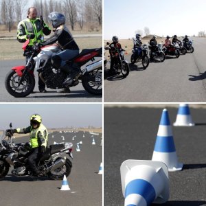 BMW Motorrad Vezetéstechnikai Tréning 2012.03.21.