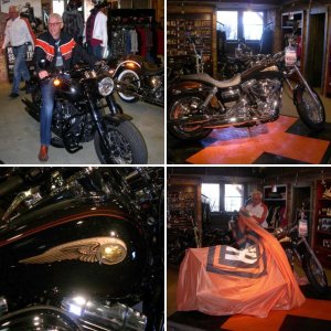 2013-as Harley-Davidson Modellbemutató