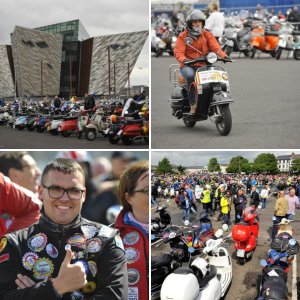 Vespa World Days 2018. 06. 14-17. Belfast