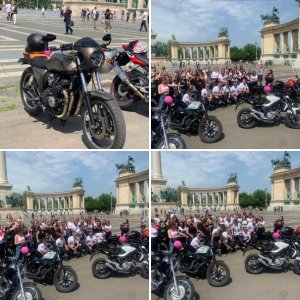 19. Nemzetközi Női motoros Nap felvonulás