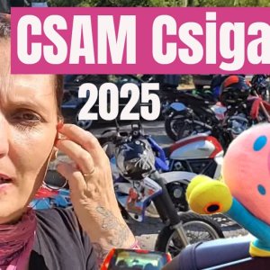Üvegtigris, Teca kocsmája, Dobogókő: ez volt a CsaM Csigatúra 2025 - Csajok a motoron