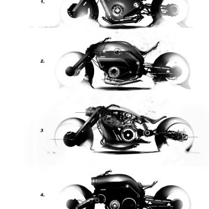 Concept Motorcycles by michael lugnegard