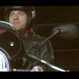 Ewan McGregor and Moto Guzzi V7 Racer