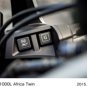 16YM CRF1000L Africa Twin Dashboard