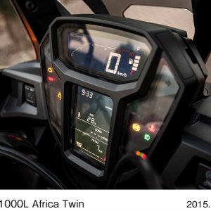 16YM CRF1000L Africa Twin Dashboard