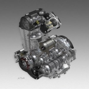 17YM CRF450RX Engine