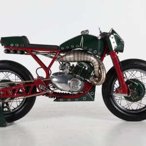 Winner Cafe Racer, Iron Custom Motorcycles - Beckman