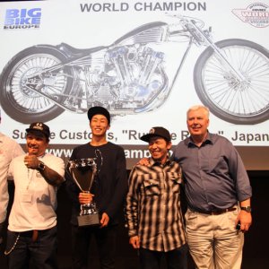 World Champion - freestyle winner - stage