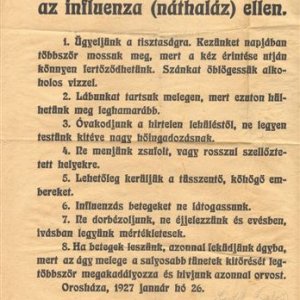 Influenza 1927 RM