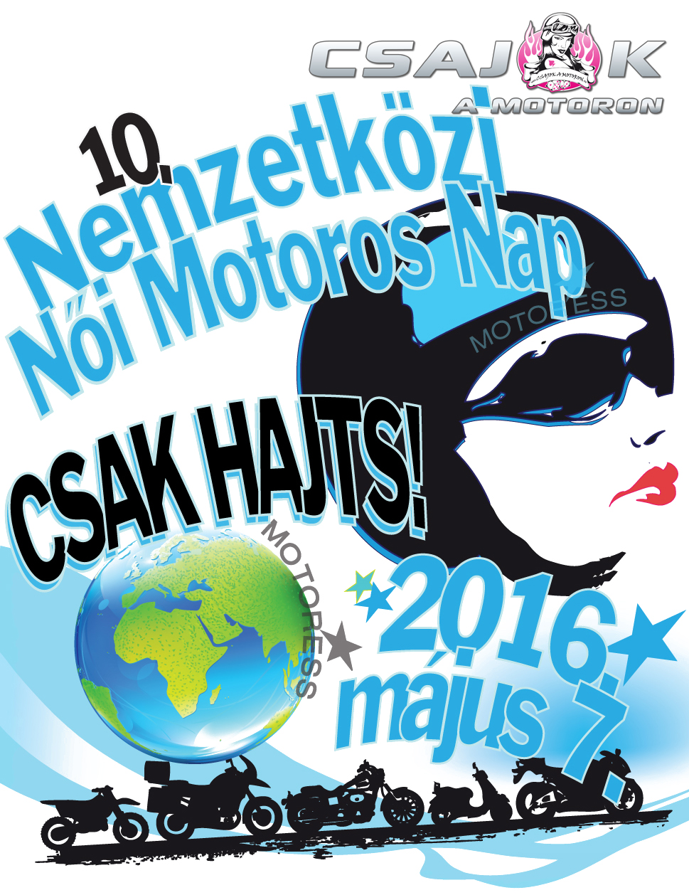 10. Nemzetközi Női Motoros Nap