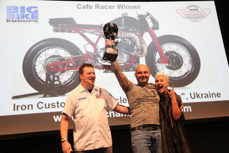 Cafe Racer Winners - stage