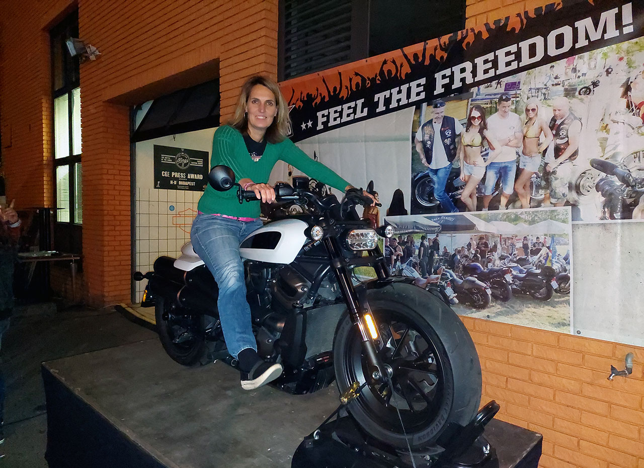 Harley-Davidson Sportster S bemutató