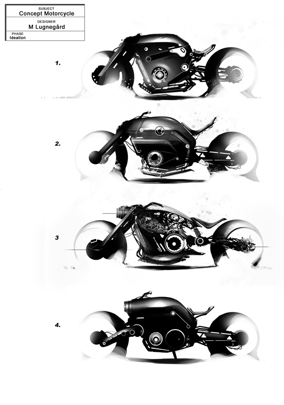 Concept Motorcycles by michael lugnegard