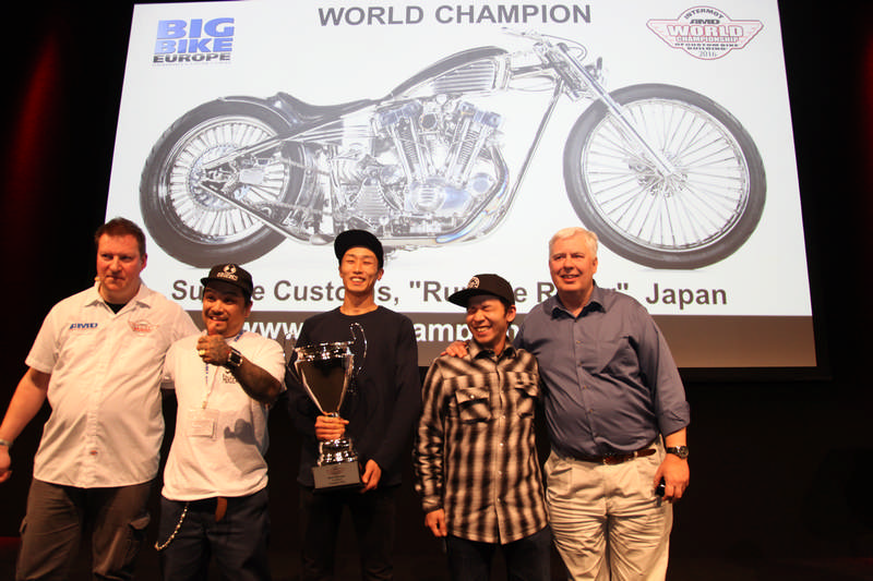 World Champion - freestyle winner - stage